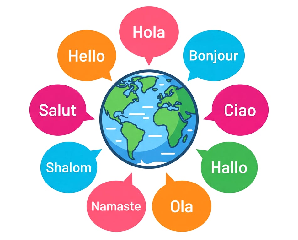 Multiple languages supported